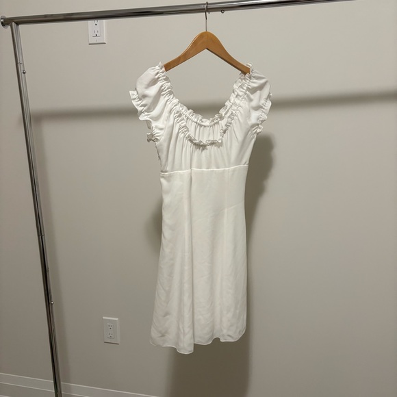 Wilfred Cream Ruffle Dress - Picture 3 of 4